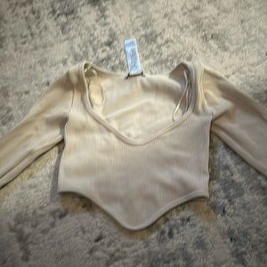 Zara long-sleeved top